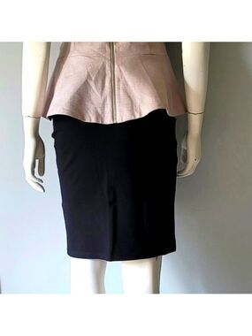 Studio Petite Black Pencil Skirt Size Small S